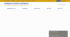 Desktop Screenshot of georgian.edu